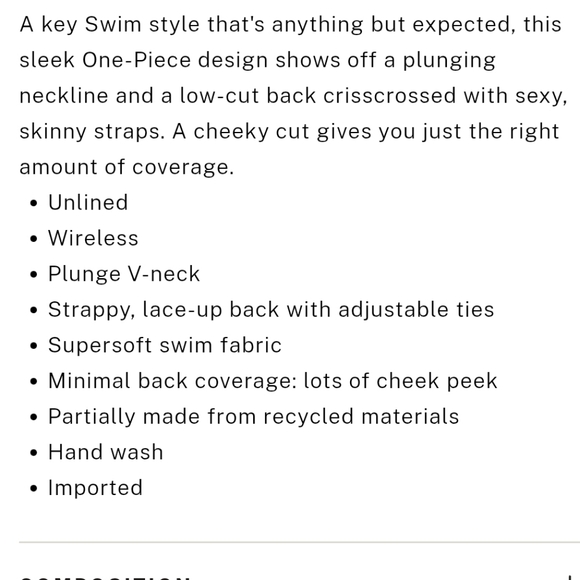 NWT Victoria's Secret Swimsuit - Picture 4 of 4